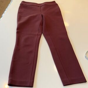 Boss Women's Burgundy Skinny Pants